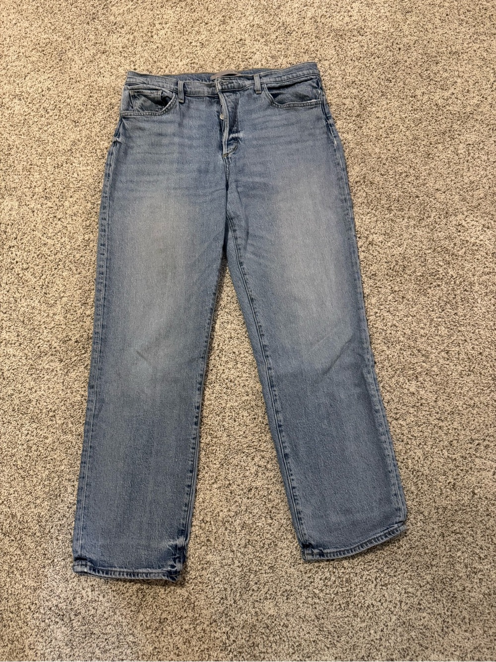 Joe's Jeans Women's Light Blue Straight-Leg Jeans